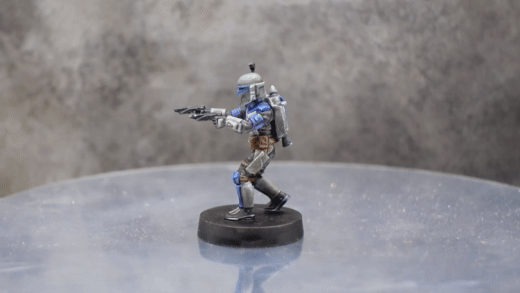 Finish Painting Your Mandalorian With a Base Coat or Matte Varnish