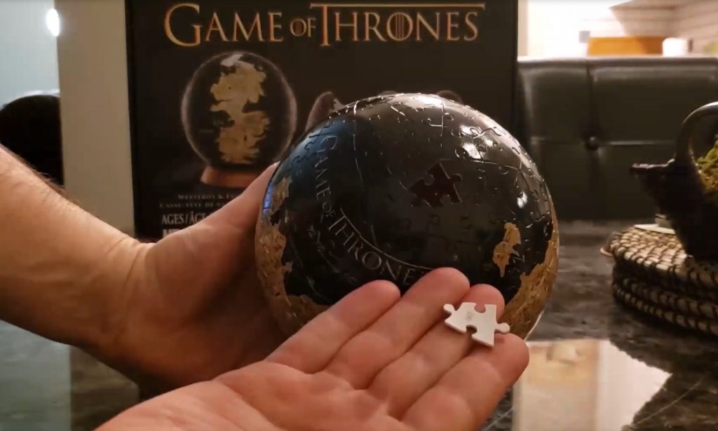 3D Westeros and Essos Globe Puzzle