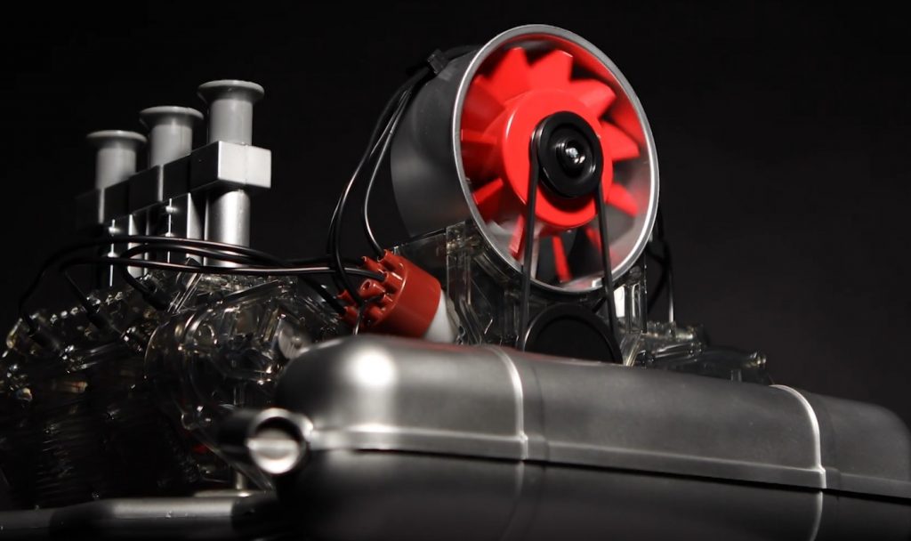 Franzis Porsche 911 Boxer Engine Model Kit
