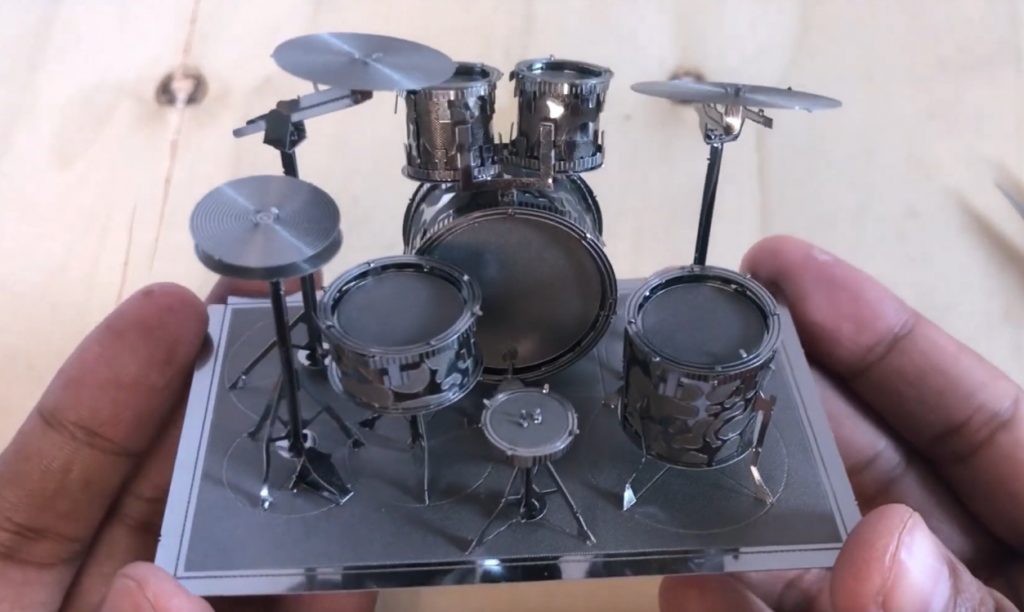 Instrument 3D Metal Model Kit Set