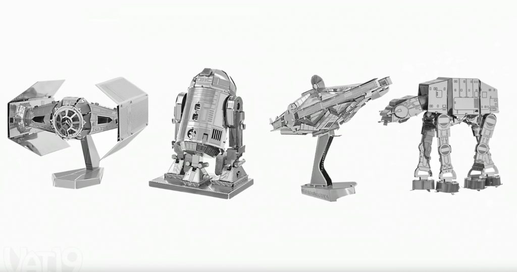 Metal Earth 3D Model Kits Star Wars