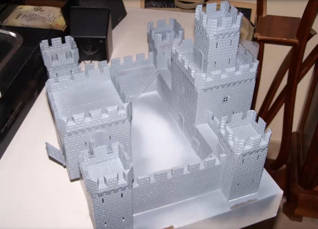 MiniArt 1/72 Scale Medieval Castle Plastic