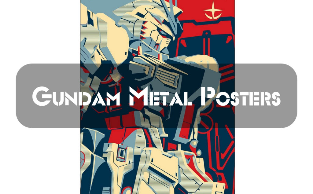 Gundam Metal Posters